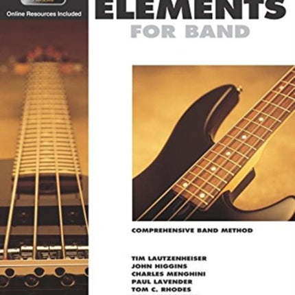 Essential Elements for Band  Electric Bass Book 1