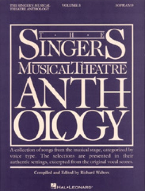 Singers Musical Theatre Soprano Volume 3