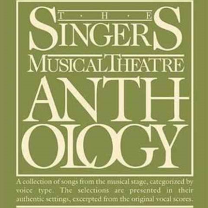 Singers Musical Theatre. Tenor 3