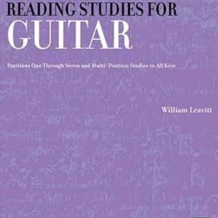 Reading Studies for Guitar