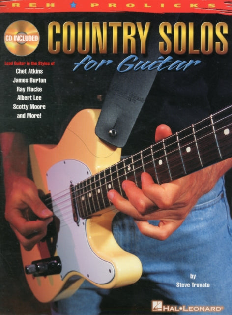 Country Solos for Guitar Reh  Prolicks Series With CD with Full Demonstrations  RhythmOnly Tracks