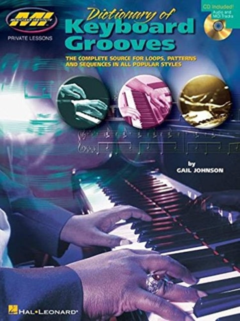 DICTIONARY OF KEYBOARD GROOVES KBD BOOKCD Private Lessons Series