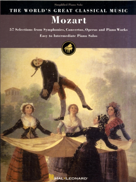 Mozart - Simplified Piano Solos: The World's Great Classical Music