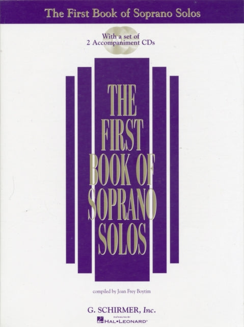 The First Book of Soprano Solos: Includes 2 Cds