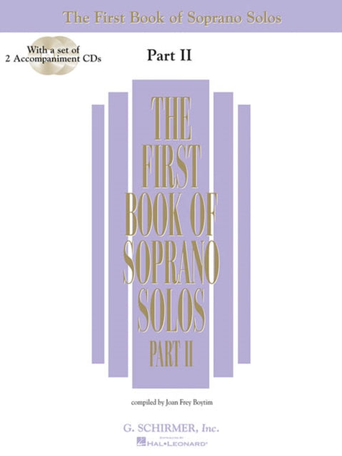 The First Book of Soprano Solos - Part II: Book/Cd Package (2 Cds