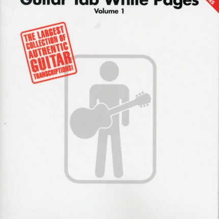 Guitar Tab White Pages - Volume 1 - 2nd Edition