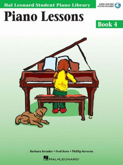 Piano Lessons Book 4 - Book with Online Audio