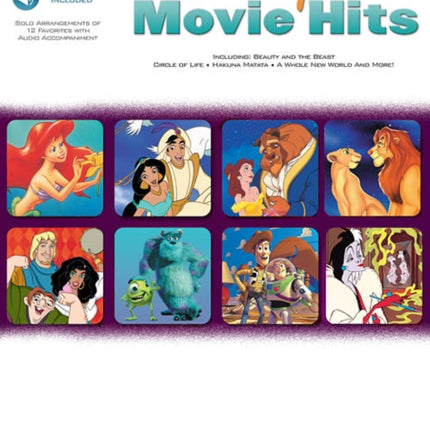 DISNEY MOVIE HITS TENOR SAXOPHONE TSAX BOOKCD