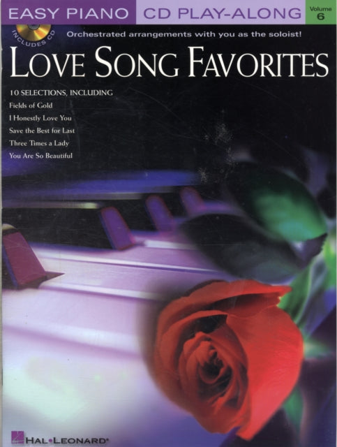 EASY PIANO PLAY ALONG VOLUME 6 LOVE SONG
