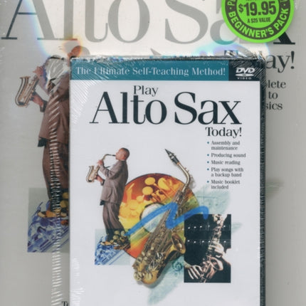 Play Alto Sax Today Beginners Pack BookOnline AudioDVD Pack