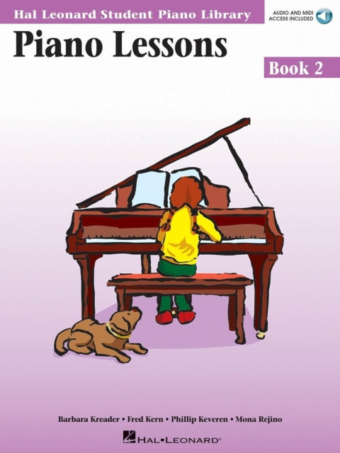 Piano Lessons Book 2 & Audio: Hal Leonard Student Piano Library