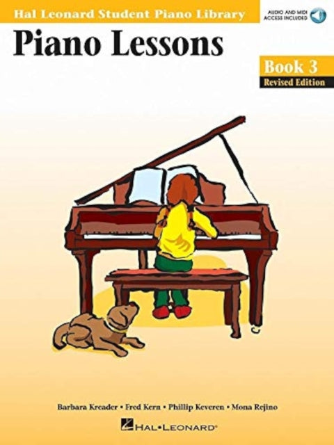 Piano Lessons Book 3  & Audio: Hal Leonard Student Piano Library