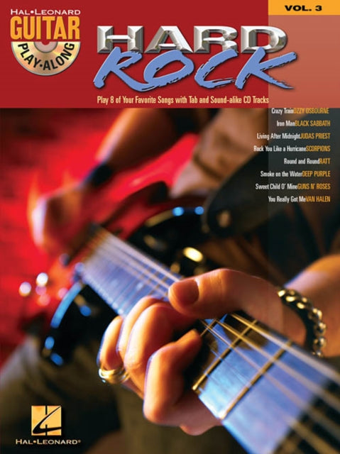 Hard Rock: Guitar Play-Along Volume 3