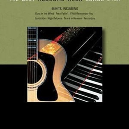 THE BEST ACOUSTIC ROCK SONGS EVER PIANO VOCAL