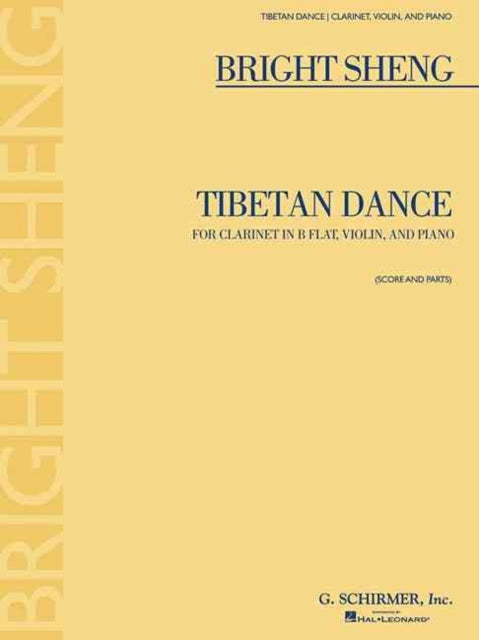 Tibetan Dance For Clarinet in B Flat Violin and