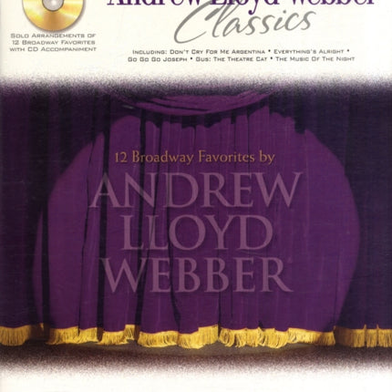Andrew Lloyd Webber Classics Alto Sax With CD