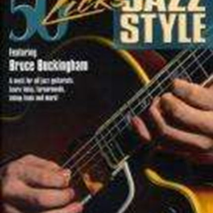 50 Licks Jazz Style Gtr DVD