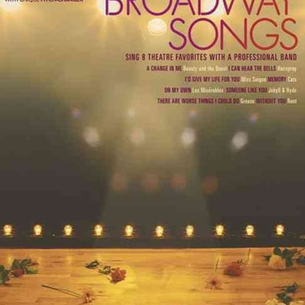 Broadway Songs Pro Vocal Womens Edition Volume 1