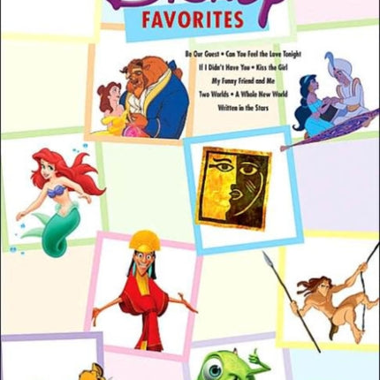 Disney favorites: Five-Finger Piano - 8 Songs for Beginners