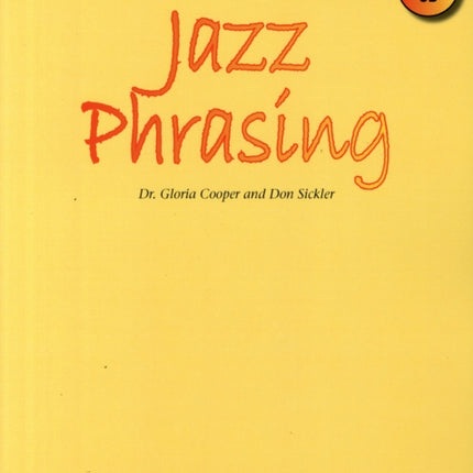 Jazz Phrasing By Cooper Gloria Sickler Don