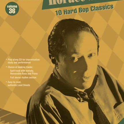 JAZZ PLAY ALONG VOLUME 36 HORACE SILVER BFLATINST