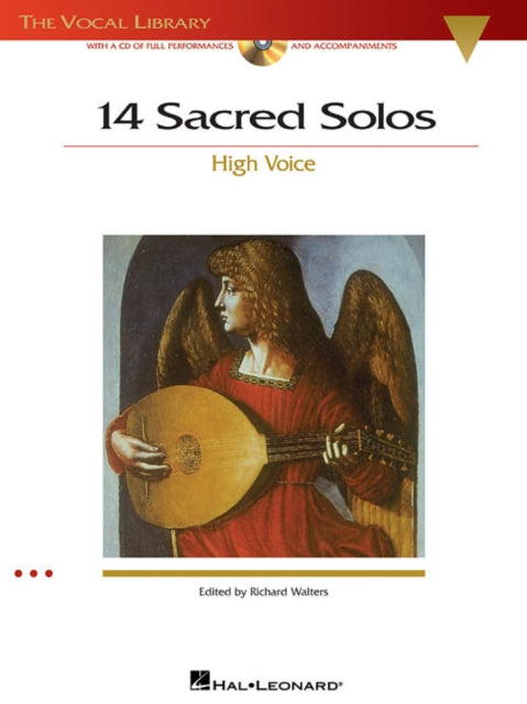 14 SACRED SOLOS THE VOCAL LIBRARY HIGH VOICE BY
