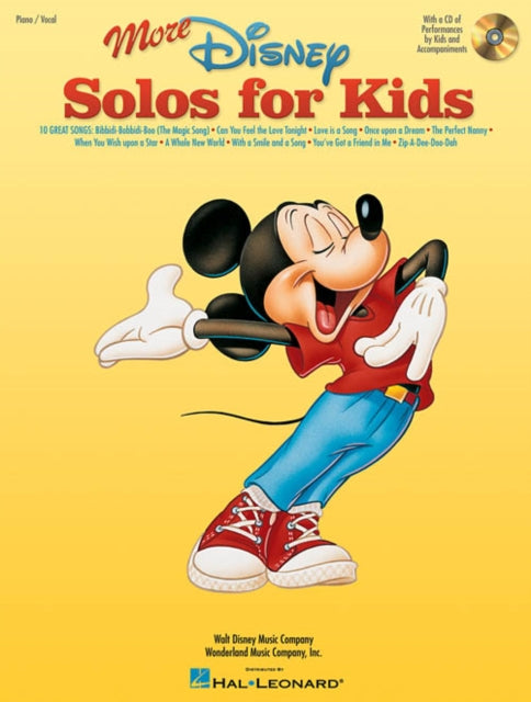 More Disney Solos for Kids