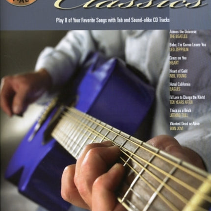 Acoustic Classics: Guitar Play-Along Volume 33