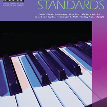 PIANO PLAYALONG VOLUME 15 FAVOURITE STANDARDS PVG