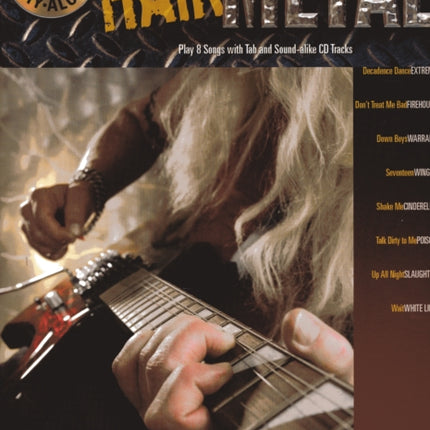 Hair Metal: Guitar Play-Along Volume 35