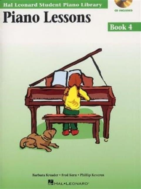 HAL LEONARD STUDENT PIANO LIBRARY PIANO LESSONS BOOK 4 BOOKCD PF