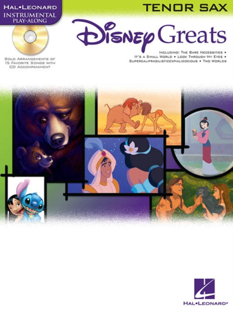 DISNEY GREATS TENOR SAXOPHONE TSAX Instrumental