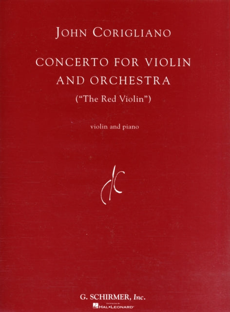 Concerto for Violin and Orchestra the Red Violin Violin and Piano For Violin and Piano Reduction