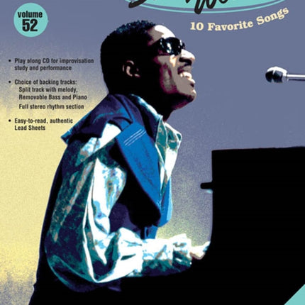 JAZZ PLAY ALONG VOLUME 52 STEVIE WONDER ALL