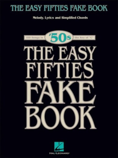 The Easy Fifties Fake Book Fake Books