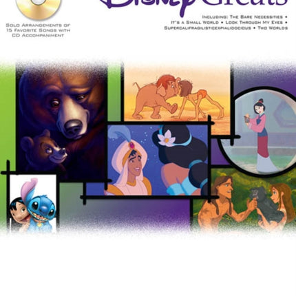 DISNEY GREATS OBOE BOOKCD