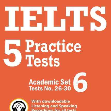 IELTS 5 Practice Tests Academic Set 6
