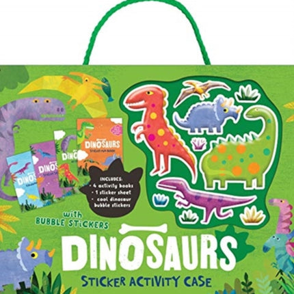 Dinosaur Activity Case with Bubble Stickers