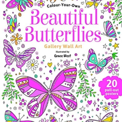 Wall Art  Beautiful Butterflies