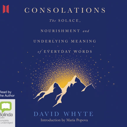 Consolations: The Solace, Nourishment and Underlying Meaning of Everyday Words