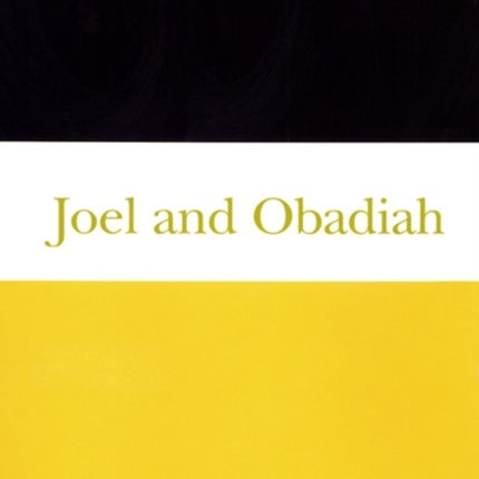 Joel and Obadiah 2001 A Commentary Old Testament