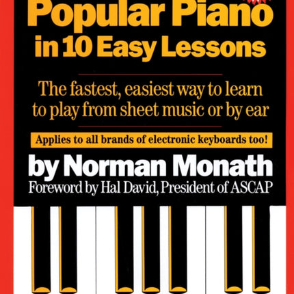 How To Play Popular Piano In 10 Easy Lessons