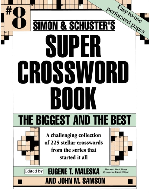 Simon and Schuster's Super Crossword Book #8