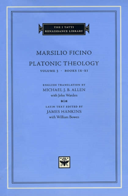 Platonic Theology: Volume 3