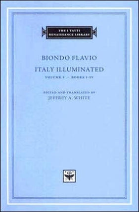 Italy Illuminated: Volume 1