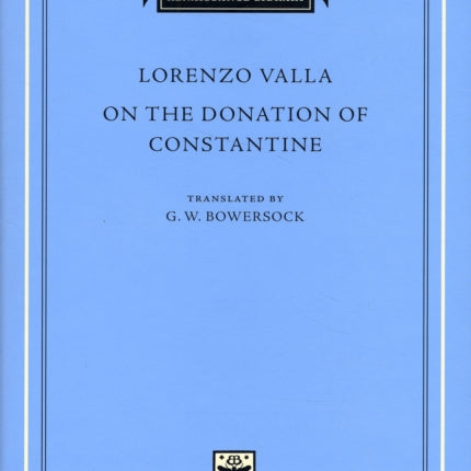 On the Donation of Constantine