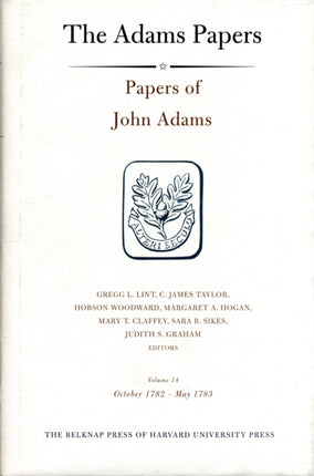 Papers of John Adams: Volume 14