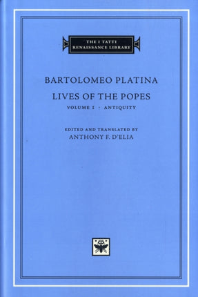 Lives of the Popes: Volume 1: Antiquity