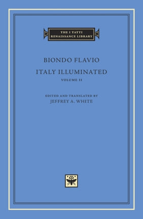 Italy Illuminated Volume 2  Books VVIII