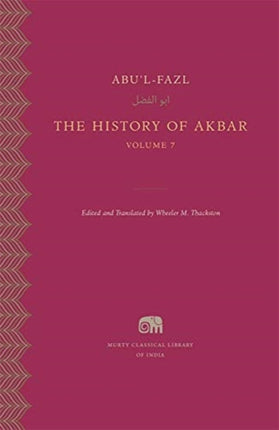 The History of Akbar: Volume 7